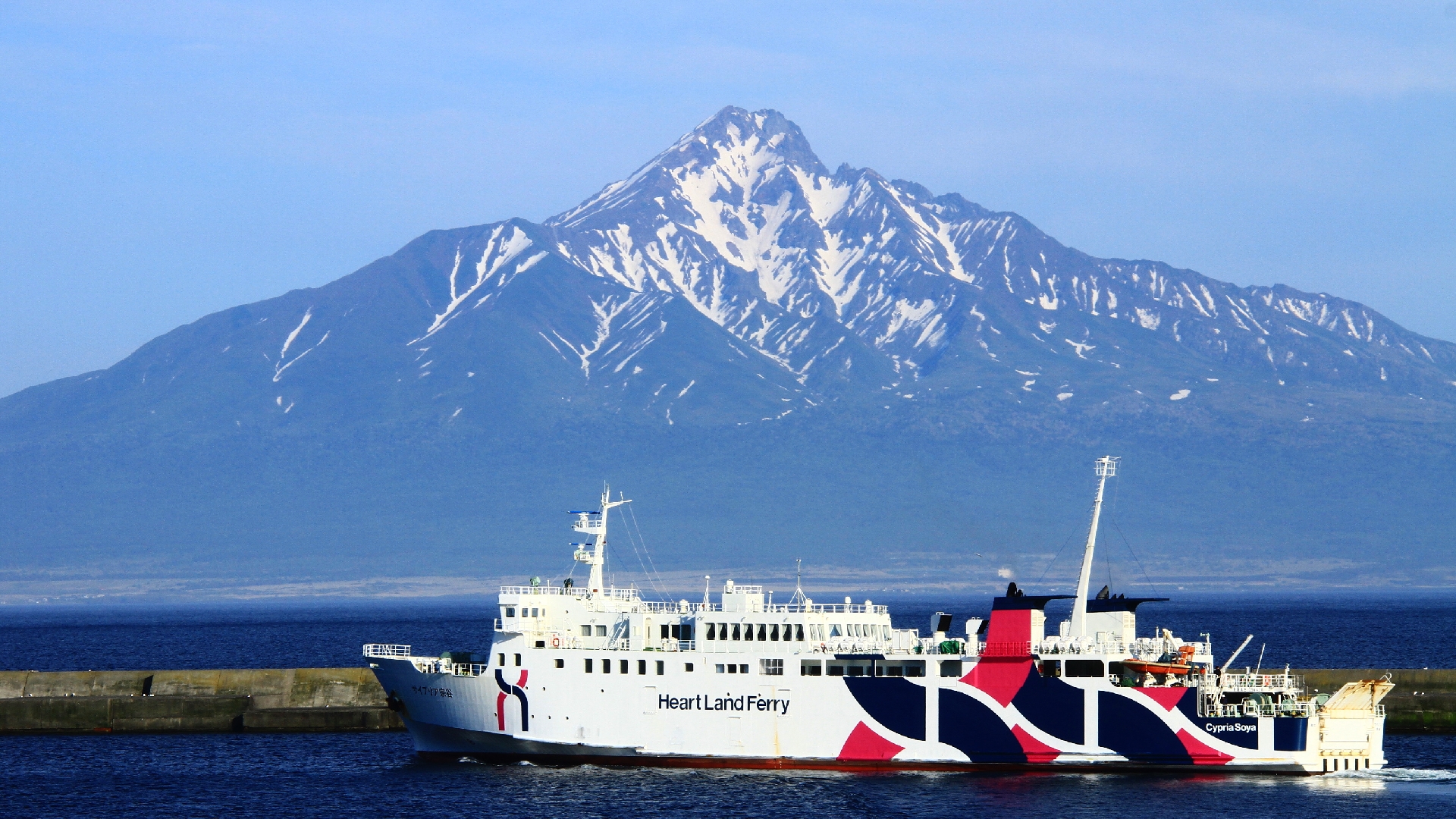 花火→礼文島